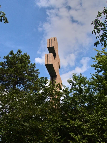 Colombey Les Deux Eglises Ağustos 2022 General Gaulle Anıtı Nın — Stok fotoğraf
