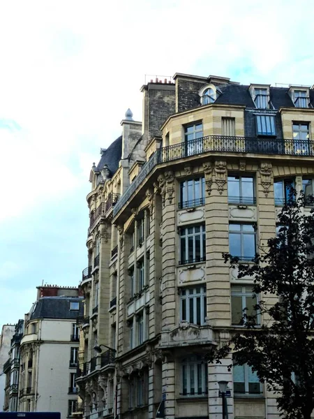 Paris September 2022 Besøk Paris Frankrikes Hovedstad Utsikt Forskjellige Fasader – stockfoto