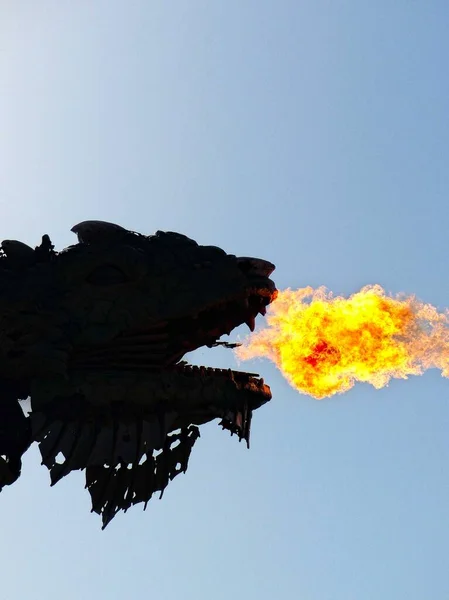 カレー 2021年6月 火の呼吸龍ロボット Dragon Company — ストック写真