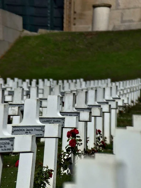 Ossuary and fort of Douaumont - Military cemetery with Christian and Muslim graves - Battle of Verdun
