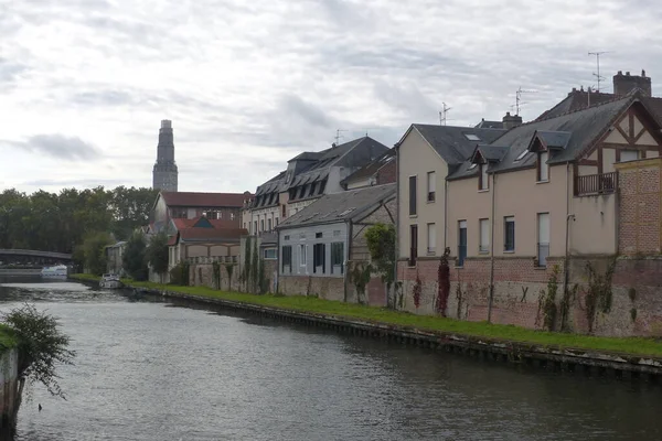 Visita Hermosa Ciudad Amiens Francia — Foto de Stock