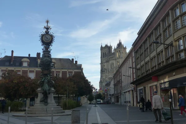 Navštivte Krásné Město Amiens Francii — Stock fotografie