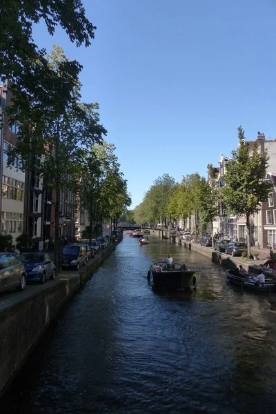Амстердам Сентябрь 2020 Года Посетите Красивый Город Амстердам Нидерландах — стоковое фото