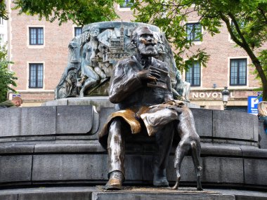 Brüksel, Mayıs 2019: Belçika 'nın başkenti Brüksel' i ziyaret edin