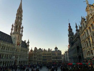 Brüksel, Mayıs 2019: Belçika 'nın başkenti Brüksel' i ziyaret edin