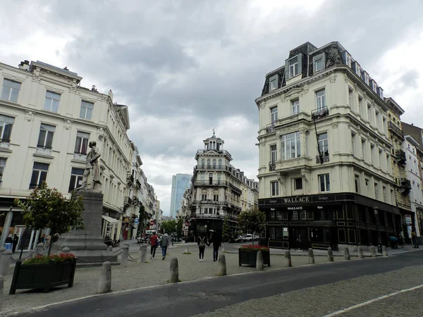Βρυξέλλες Μάιος 2019 Επίσκεψη Στην Όμορφη Πόλη Των Βρυξελλών Πρωτεύουσα — Φωτογραφία Αρχείου