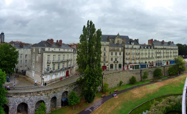 Látogasson Gyönyörű Város Nantes Csodálatos Kastély Hercegek Bretagne — Stock Fotó