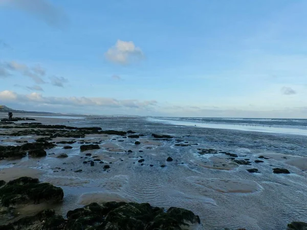 Opaalkust September 2018 Bezoek Prachtige Stranden Kliffen Van Noord Frankrijk — Stockfoto