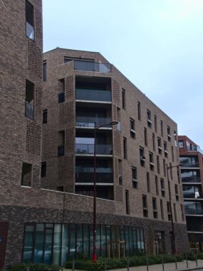 Lille, Eylül 2022: Flanders 'ın başkenti Lille' in muhteşem cepheleri