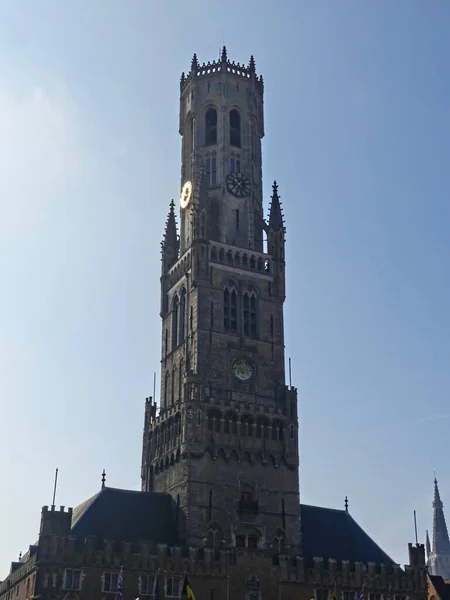 Bruges Aprile 2023 Magnifiche Facciate Degli Edifici Bruges Venezia Del — Foto Stock