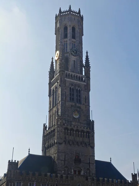 Bruges Nisan 2023 Kuzey Venedik Teki Bruges Binalarının Muhteşem Cepheleri — Stok fotoğraf