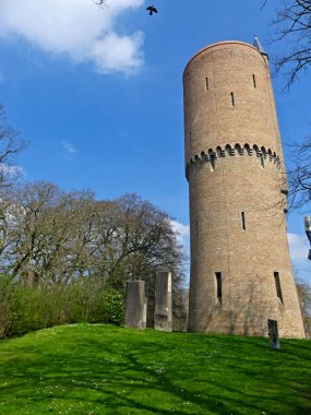 Bruges, Nisan 2023: Bruges binalarının muhteşem cepheleri, Kuzey Venedik