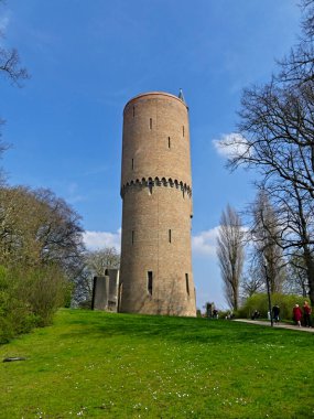 Bruges, Nisan 2023: Bruges binalarının muhteşem cepheleri, Kuzey Venedik