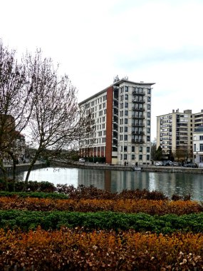 Lille, Nisan 2023: Flanders 'ın başkenti Lille' in muhteşem cepheleri