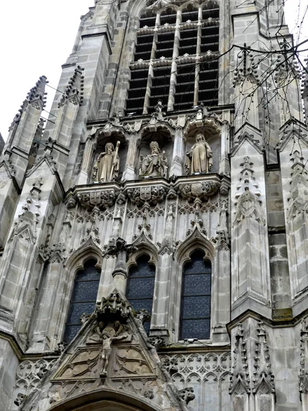 Lille Nisan 2023 Flanders Başkenti Lille Muhteşem Cepheleri Tarihi Anıt — Stok fotoğraf