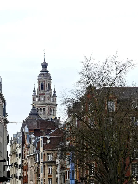 Lille Abril 2023 Fachadas Magníficas Dos Edifícios Lille Capital Flandres — Fotografia de Stock