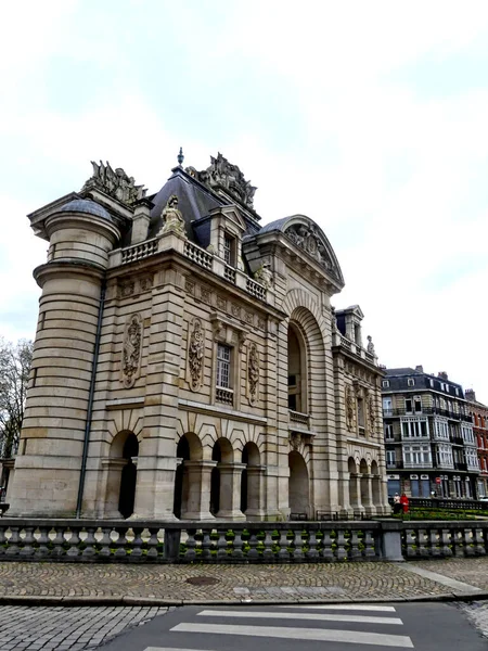 Lille Paris 2023 Magnificents Facades Buildings Lille Capital Flanders Historic — Stock Photo, Image