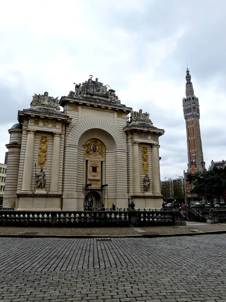 Lille Paris 2023 Magnificents Fasader Byggnaderna Lille Huvudstad Flandern Historiska — Stockfoto