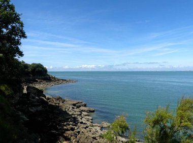 Ile d 'Aix, Ağustos 2024 Fransa' nın Atlantik kıyısındaki görkemli Ile d 'Aix' i ziyaret edin. 