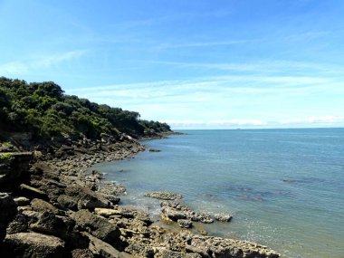 Ile d 'Aix, Ağustos 2024 Fransa' nın Atlantik kıyısındaki görkemli Ile d 'Aix' i ziyaret edin. 