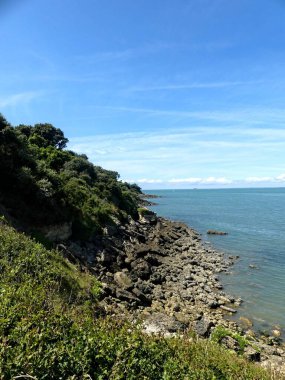 Ile d 'Aix, Ağustos 2024 Fransa' nın Atlantik kıyısındaki görkemli Ile d 'Aix' i ziyaret edin. 