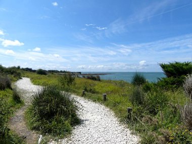 Ile d 'Aix, Ağustos 2024 Fransa' nın Atlantik kıyısındaki görkemli Ile d 'Aix' i ziyaret edin. 