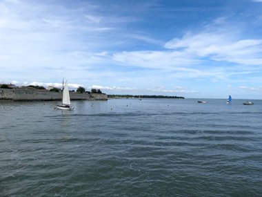 Ile d 'Aix, Ağustos 2024 Fransa' nın Atlantik kıyısındaki görkemli Ile d 'Aix' i ziyaret edin. 