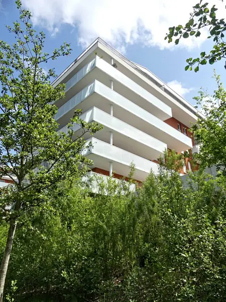 Lille, Mayıs 2025: Fransa 'nın güzel Lille şehrini ziyaret edin Flaman tarzı evlerin muhteşem cephelerini görün.