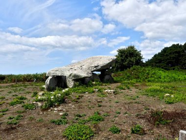 Ile-aux-Moines, Ağustos 2025: Brittany 'deki Morbihan Körfezi' nde Ile-aux-Moines civarında yürüyüş