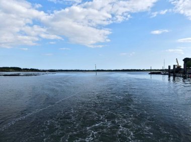 Ile-aux-Moines, Ağustos 2025: Brittany 'deki Morbihan Körfezi' nde Ile-aux-Moines civarında yürüyüş