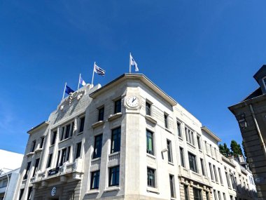 Lorient, Ağustos 2025 - Brittany 'deki güzel Lorient şehrini ziyaret edin - liman manzarası