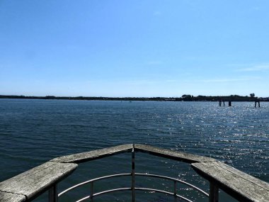 Lorient, Ağustos 2025 - Brittany 'deki güzel Lorient şehrini ziyaret edin - liman manzarası