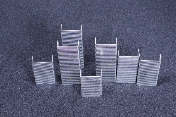 3d illustration of a concrete building with a large pattern