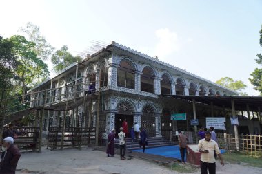 Hatibandha 'daki büyük camii. Lalmonirhat Bölgesi