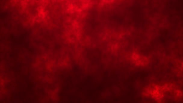 Частицы Красной Пыли Реальным Бликом Объектива Абстрактный Боке Фон — стоковое видео