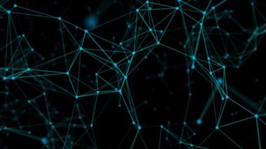 Plexus effect. Technology background. Global network connection. Digital data visualization. Vector illustration. Plexus fantasy abstract technology.