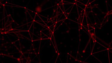 Plexus fantasy abstract technology. Lines plexus, Digital plexus of glowing lines and dots. Abstract background.