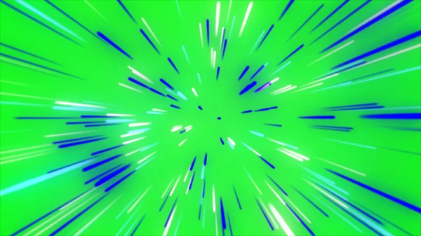 Тло Гіперпіксельної Абстракції Кіберпростору Великий Рух Даних Сині Лінії Світла — стокове фото