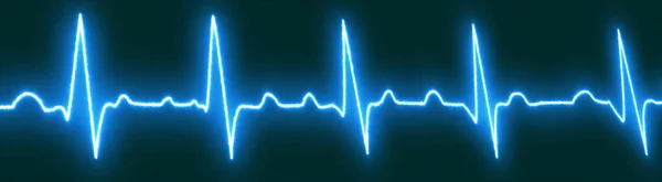 Hard core blue neon heartbeat line icon isolated on blue grid background. Heartbeat line, Pulse trace, ECG or EKG Cardio graph symbol for Healthy and Medical Analysis. vector illustration