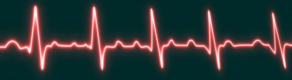 发光的紫色霓虹灯心跳线图标孤立在蓝色网格背景 心脏跳动线 脉博痕迹 心电图或心电图心动图符号 用于健康和医学分析 矢量说明 图库图片
