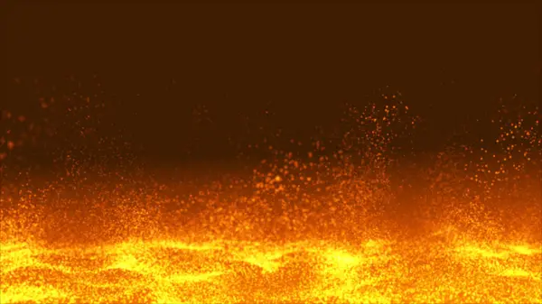 Fuego Chispas Fondo Luces Partículas Fuego Purpurina Oscura Abstracta Dispara — Foto de Stock