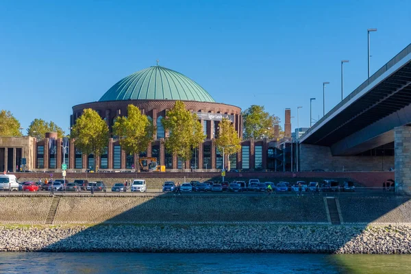 Rin Düsseldorf Alemania Casco Antiguo Famoso Lugar Con Edificios — Foto de Stock
