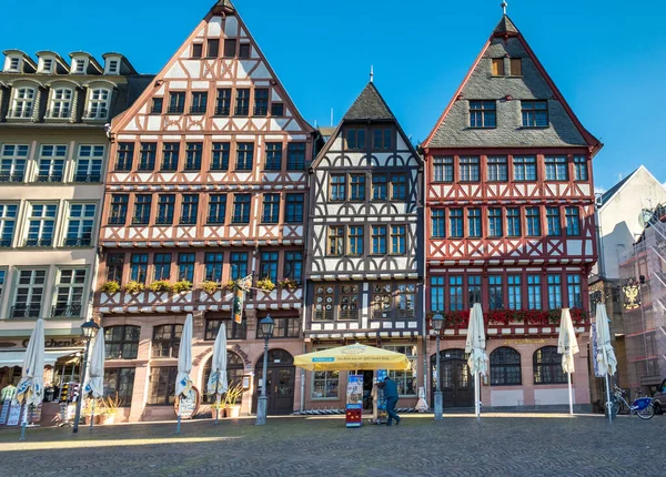 フランクフルト ドイツの古い伝統的な建物 — ストック写真