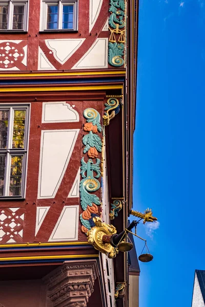 Gamle Tradisjonelle Bygninger Frankfurt Tyskland – stockfoto