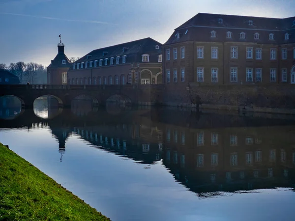 Schloss Nordkirchen Duitsland Bekend Als Het Kasteel Versailles Van Westfalen — Stockfoto
