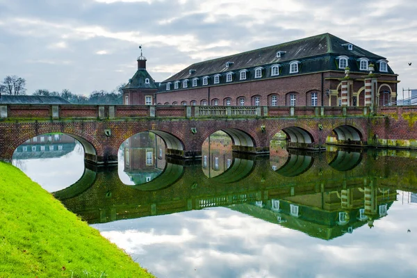 Schloss Nordkirchen Duitsland Bekend Als Het Kasteel Versailles Van Westfalen — Stockfoto