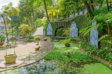 Botanik Bahçesi Monte, Funchal, Madeira Adası, Portekiz