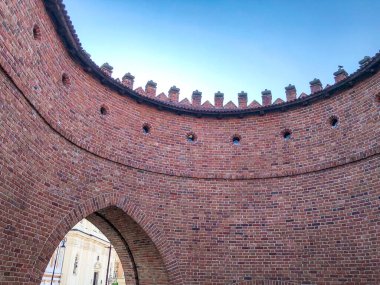 Old Town Market Meydanı, sokak manzaralı, Varşova, Polonya