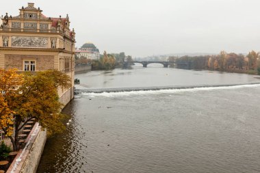 Prag şehir eski kasaba meydanında