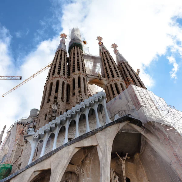 Sagrada Familia Cathedral Barcellona Spagna — Foto Stock